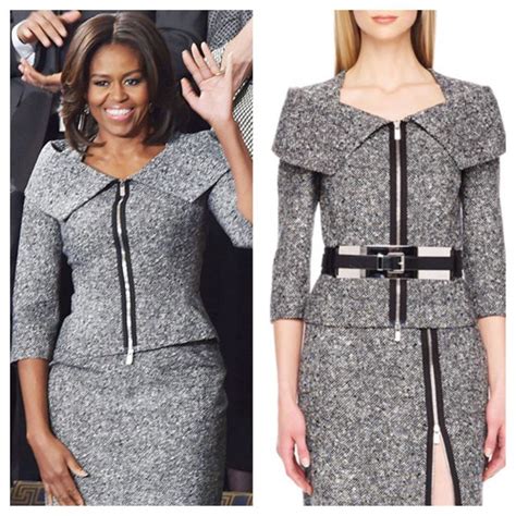 michelle obama michael kors tweed suit